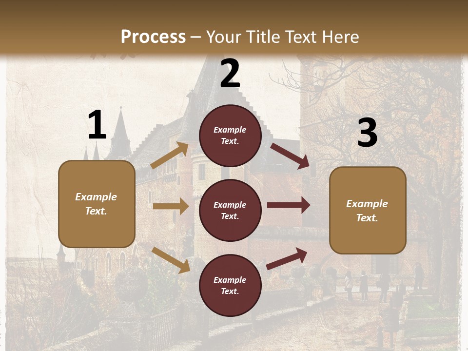 Stronghold Fortress Tower PowerPoint Template