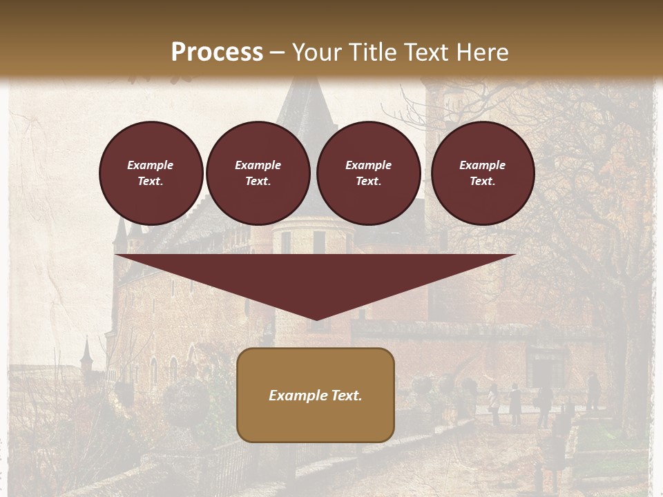 Stronghold Fortress Tower PowerPoint Template