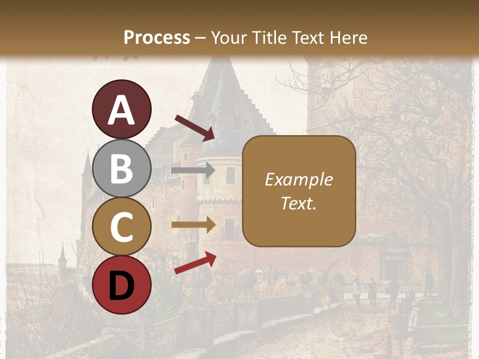 Stronghold Fortress Tower PowerPoint Template