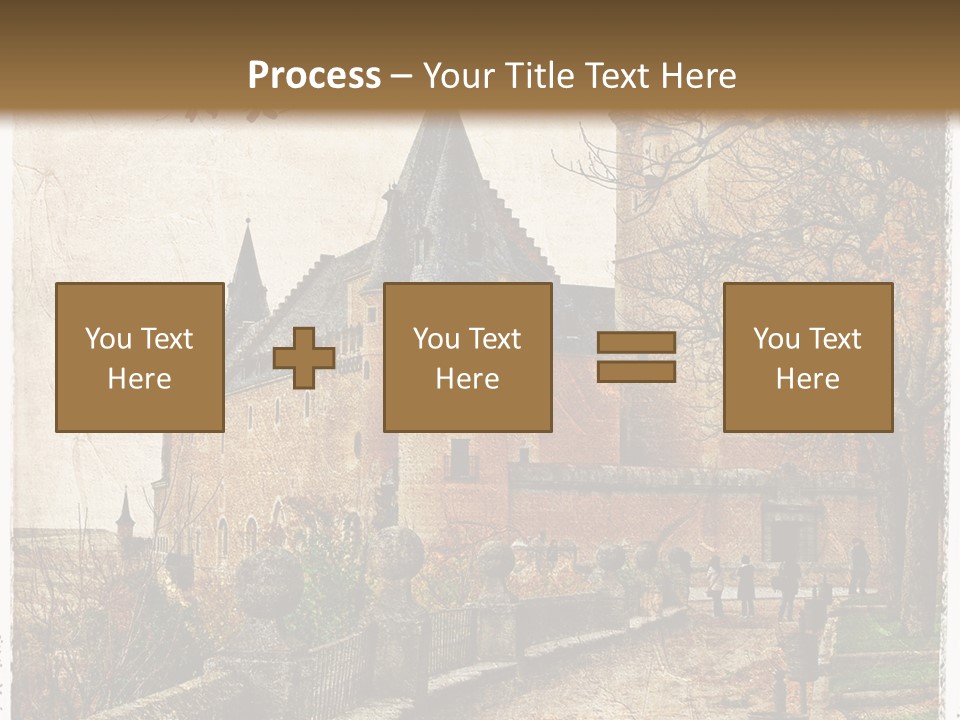 Stronghold Fortress Tower PowerPoint Template