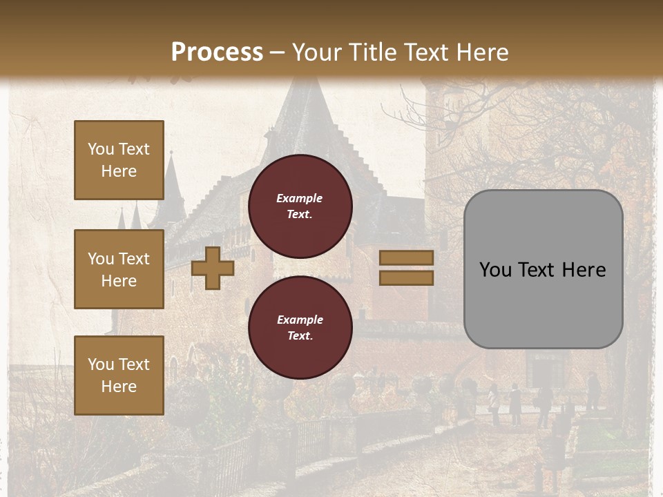 Stronghold Fortress Tower PowerPoint Template