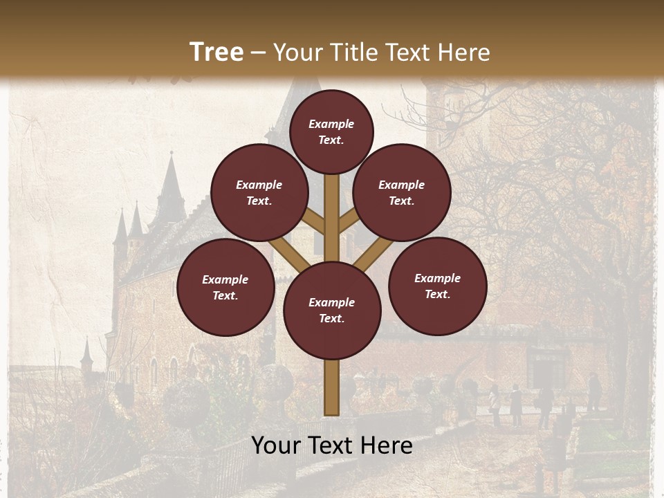 Stronghold Fortress Tower PowerPoint Template