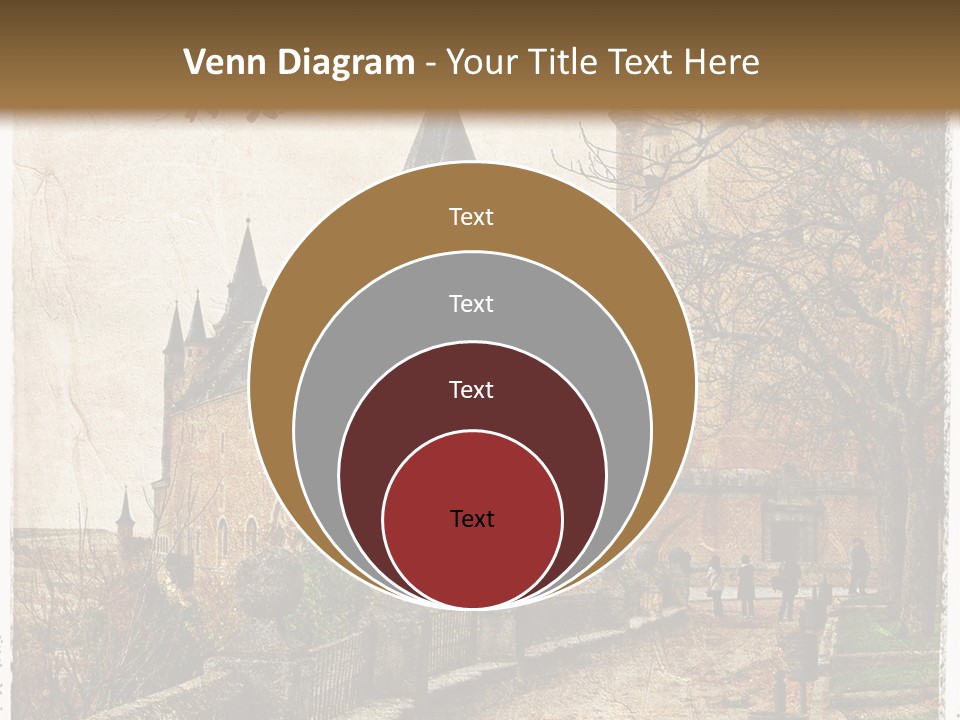 Stronghold Fortress Tower PowerPoint Template