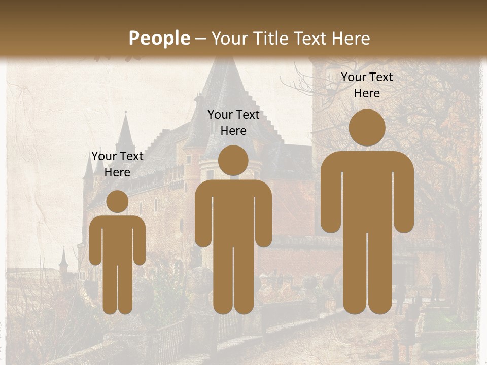 Stronghold Fortress Tower PowerPoint Template