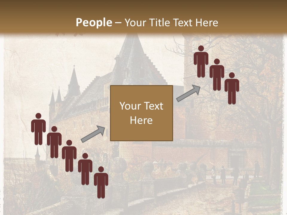 Stronghold Fortress Tower PowerPoint Template