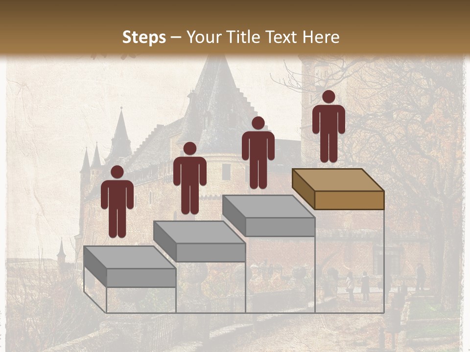 Stronghold Fortress Tower PowerPoint Template
