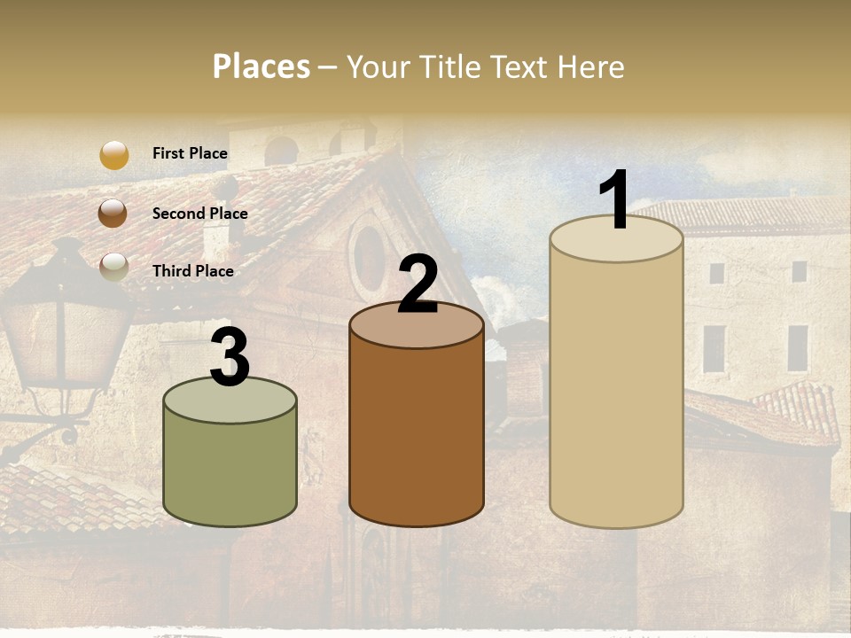 Paint Travel Outdoor PowerPoint Template