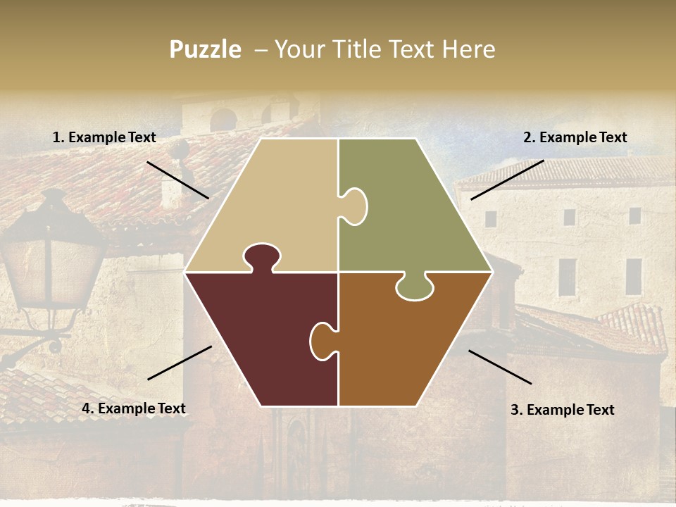 Paint Travel Outdoor PowerPoint Template