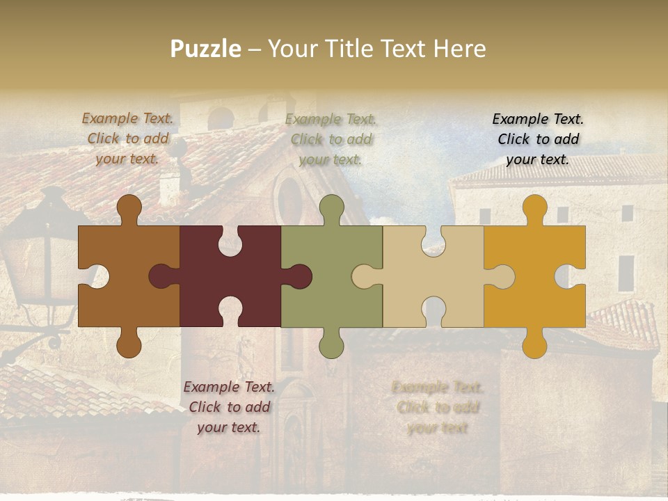 Paint Travel Outdoor PowerPoint Template