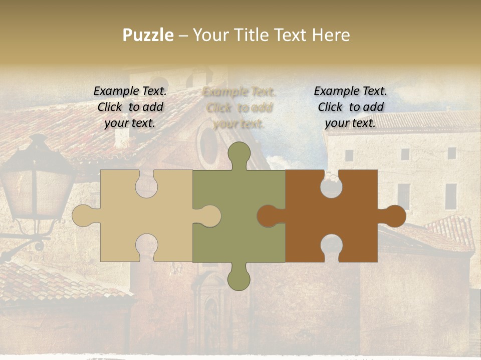 Paint Travel Outdoor PowerPoint Template