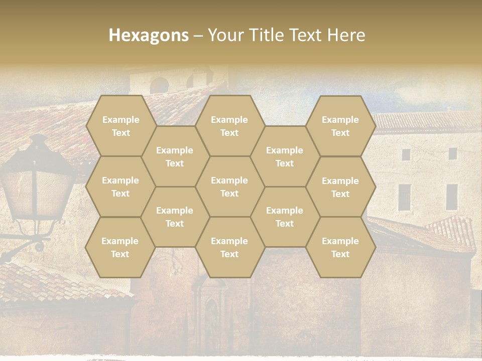 Paint Travel Outdoor PowerPoint Template