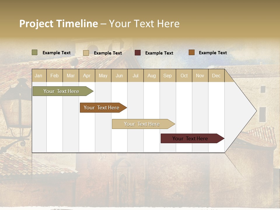 Paint Travel Outdoor PowerPoint Template