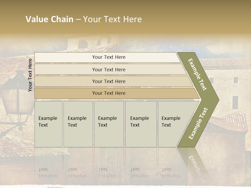 Paint Travel Outdoor PowerPoint Template