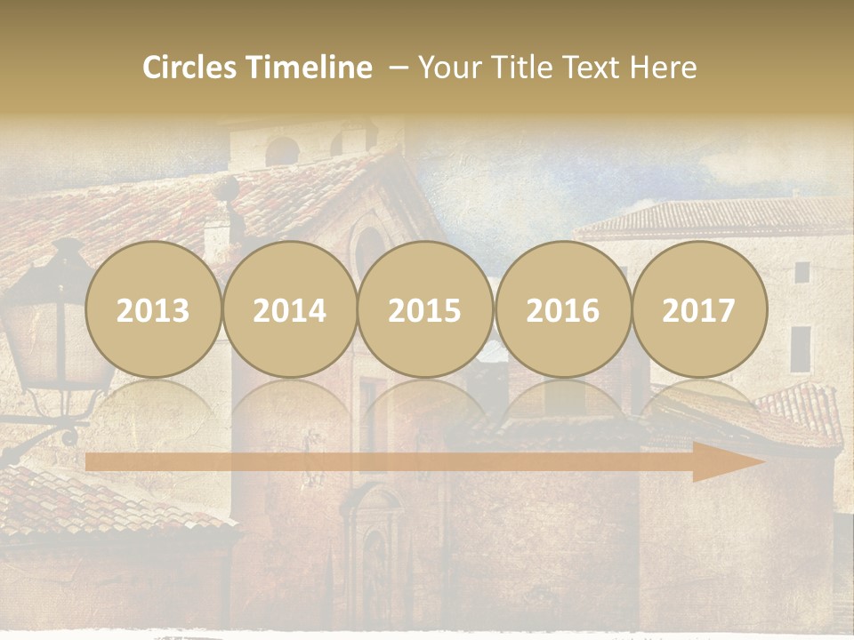 Paint Travel Outdoor PowerPoint Template