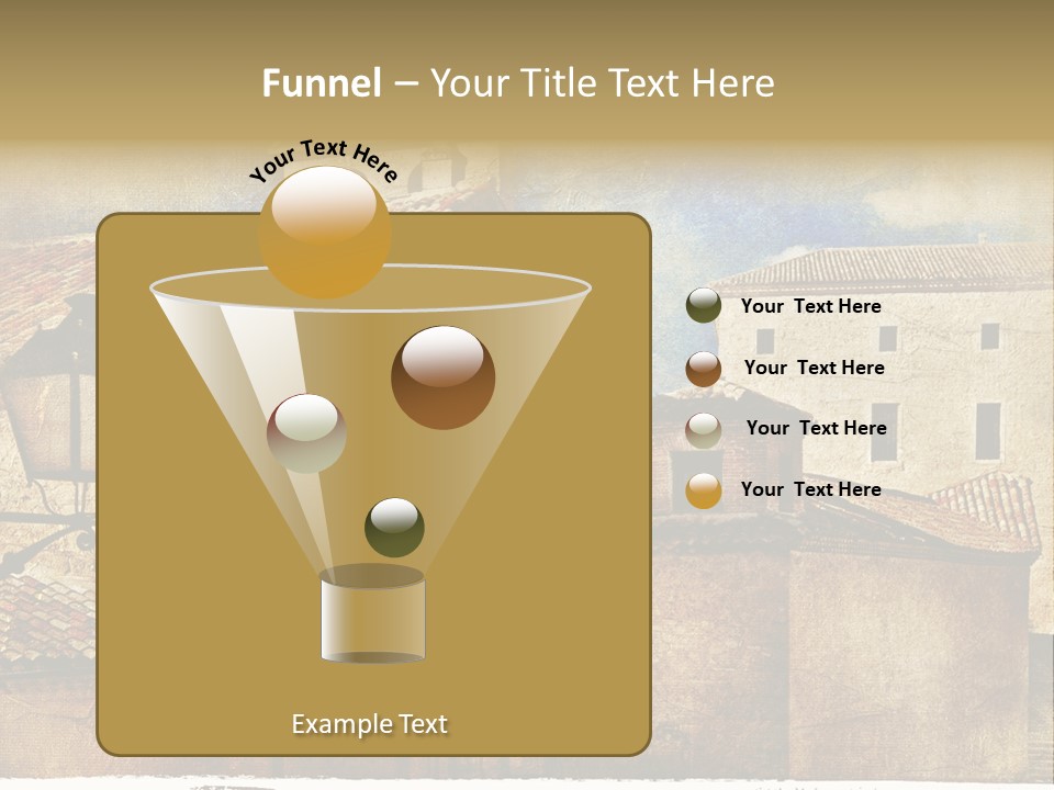 Paint Travel Outdoor PowerPoint Template