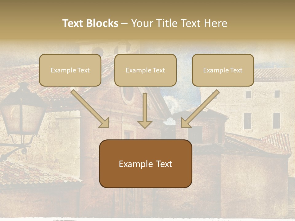 Paint Travel Outdoor PowerPoint Template