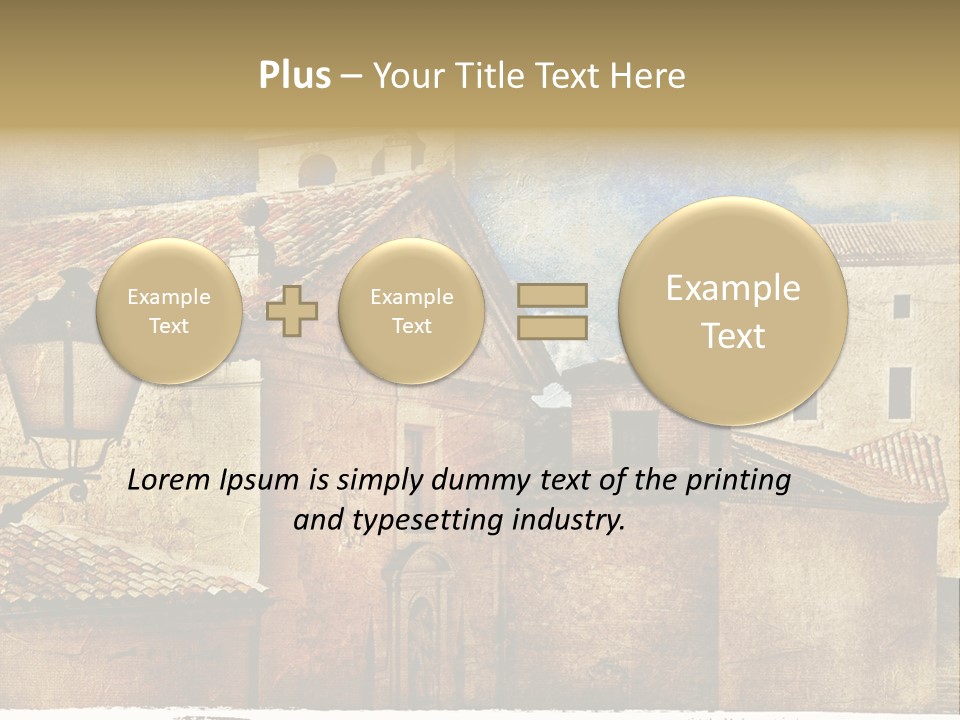 Paint Travel Outdoor PowerPoint Template