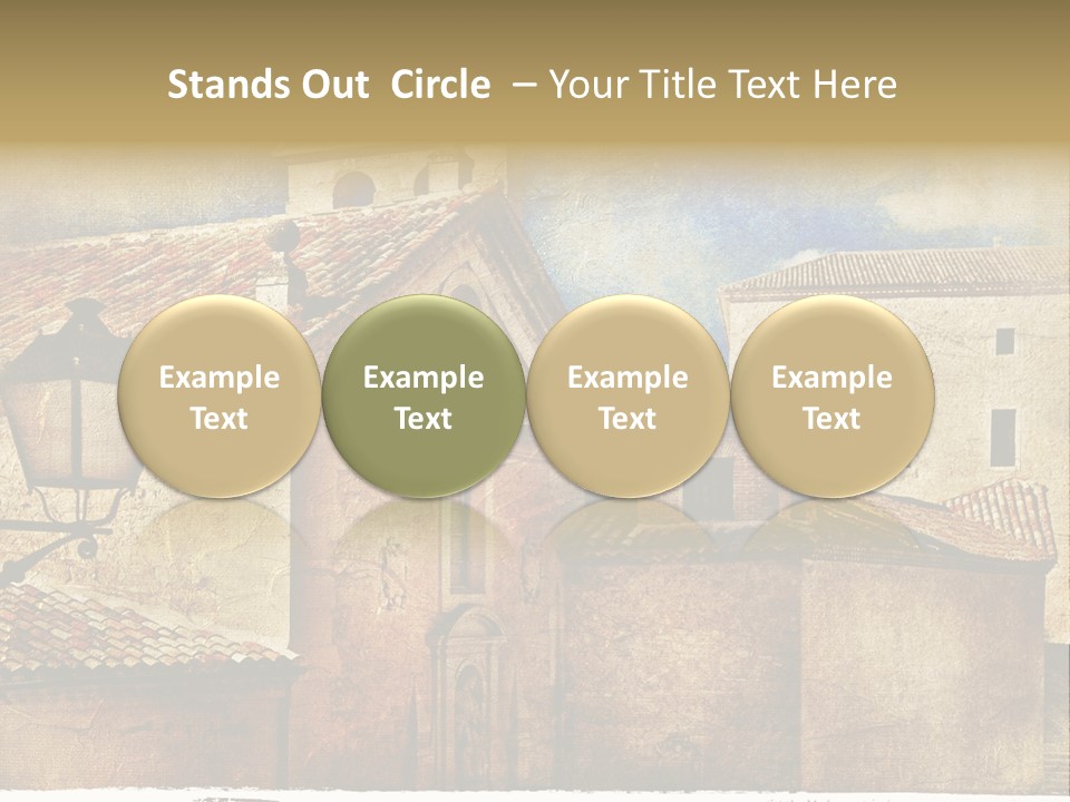 Paint Travel Outdoor PowerPoint Template