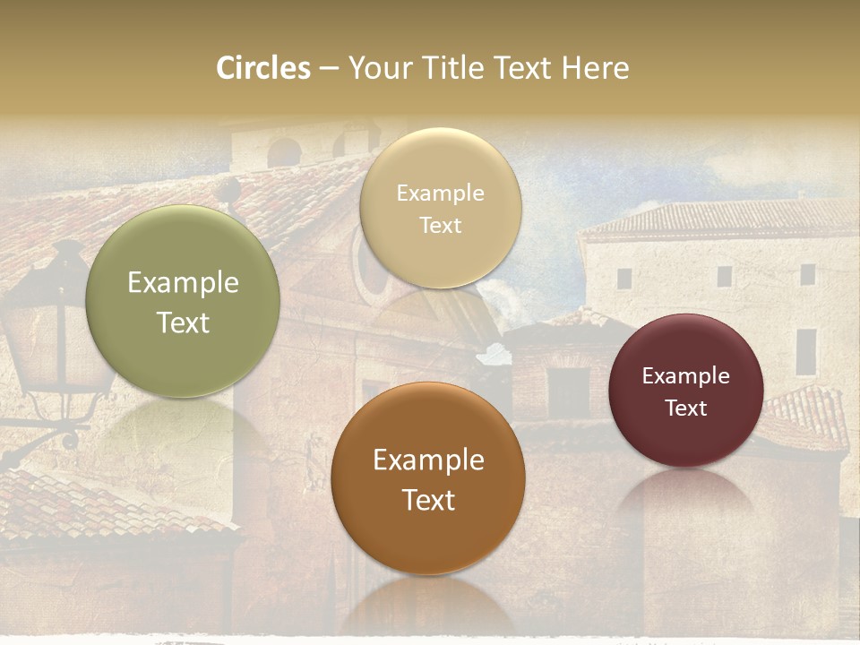 Paint Travel Outdoor PowerPoint Template