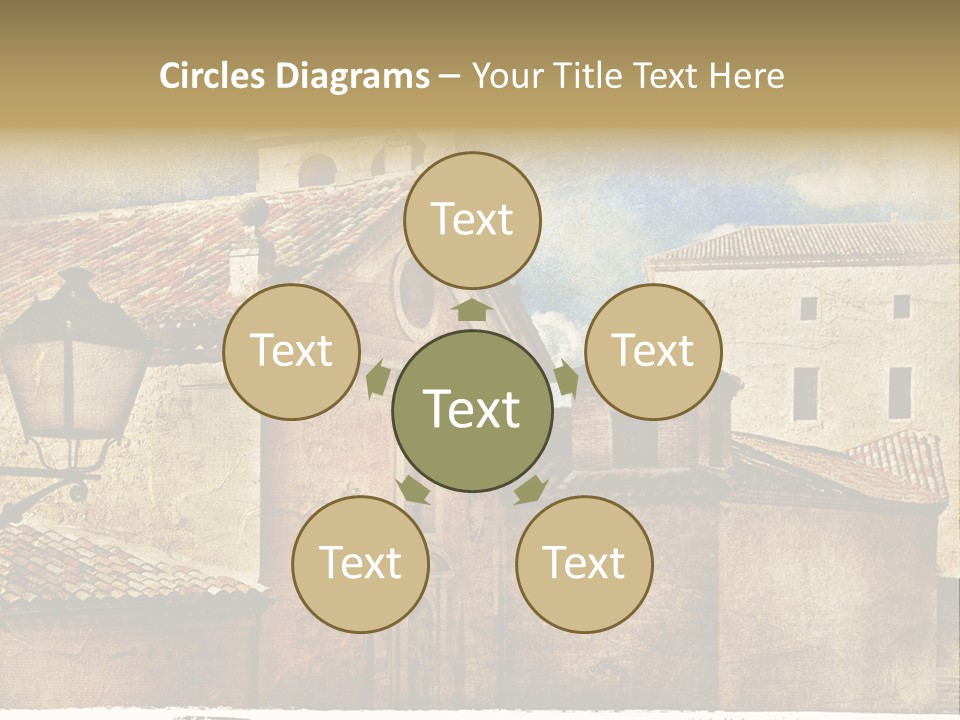 Paint Travel Outdoor PowerPoint Template