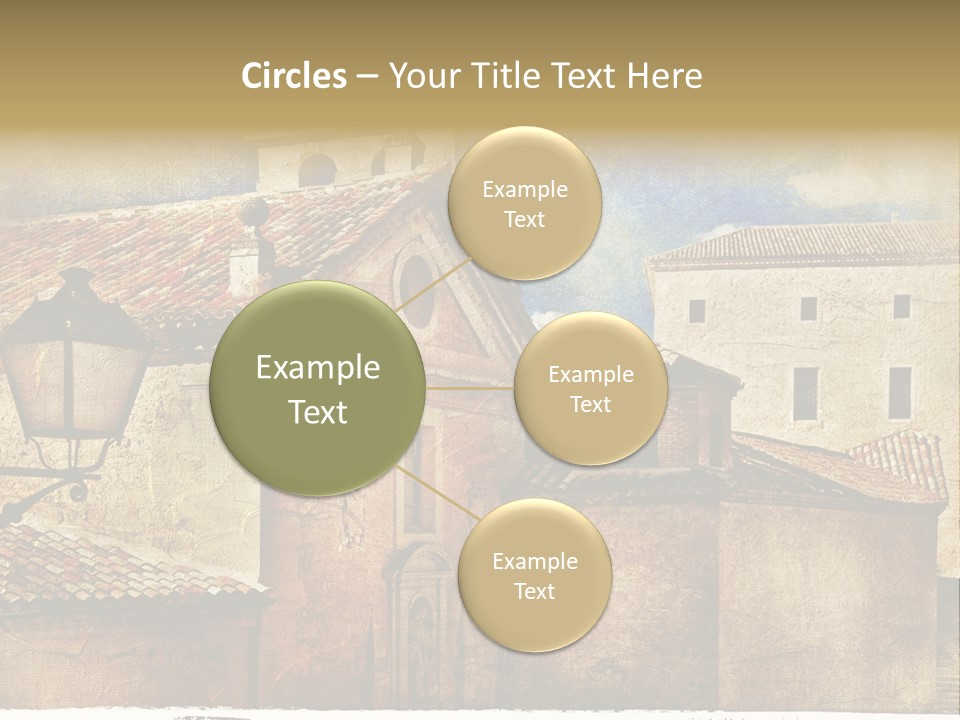 Paint Travel Outdoor PowerPoint Template