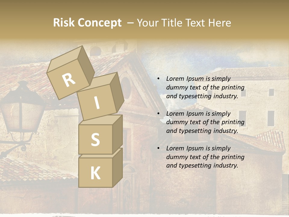 Paint Travel Outdoor PowerPoint Template