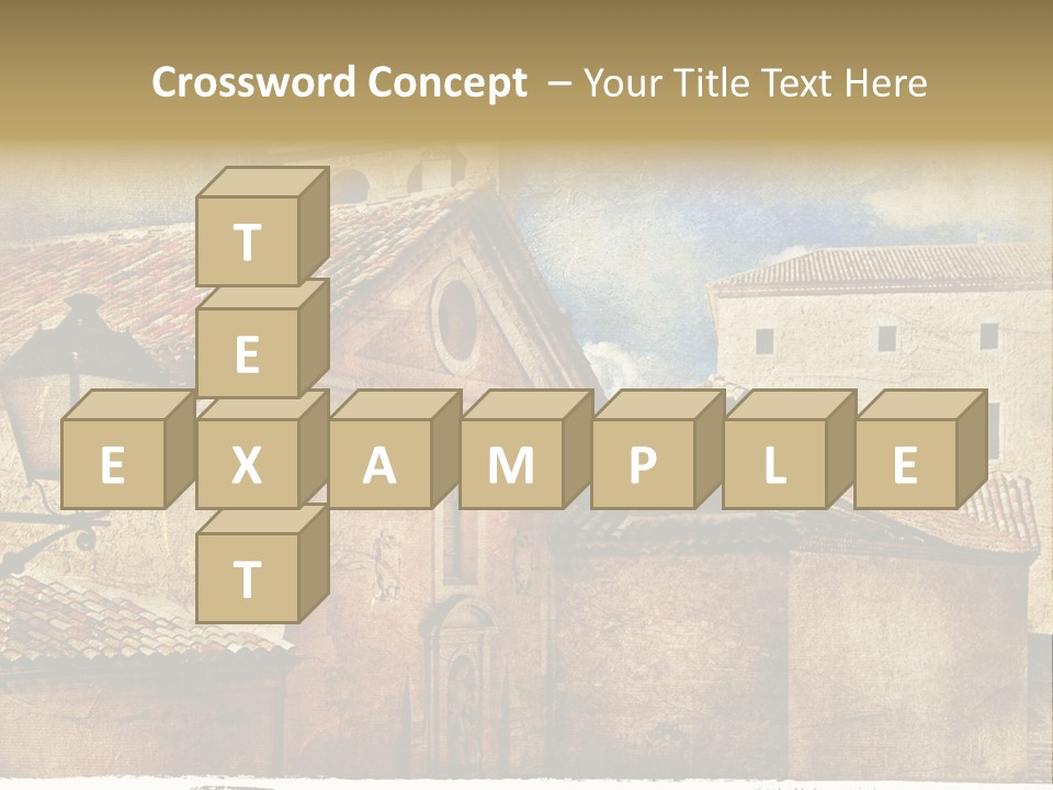 Paint Travel Outdoor PowerPoint Template