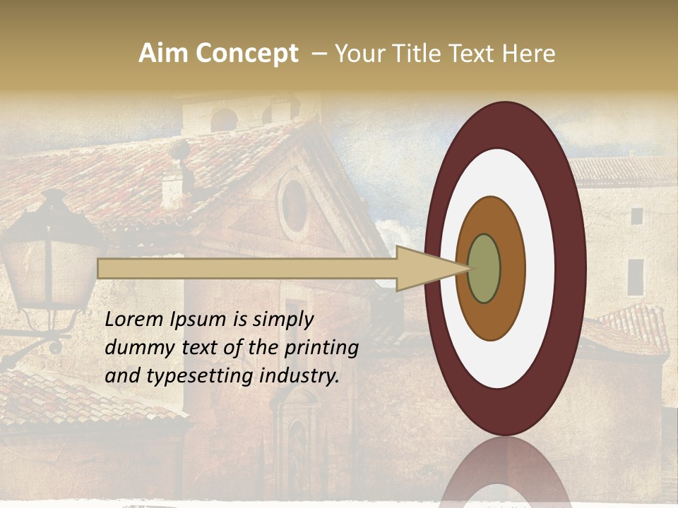 Paint Travel Outdoor PowerPoint Template