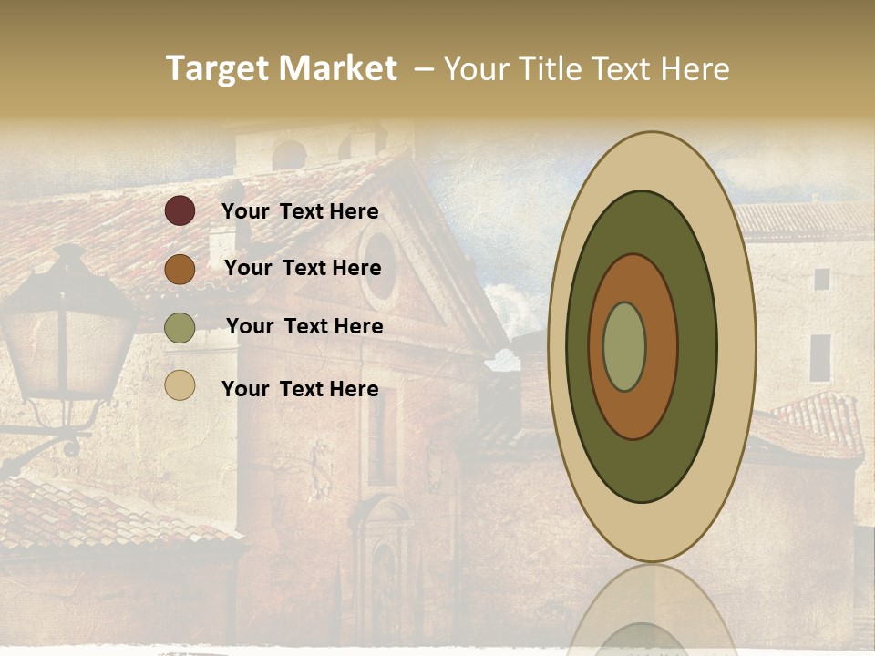 Paint Travel Outdoor PowerPoint Template