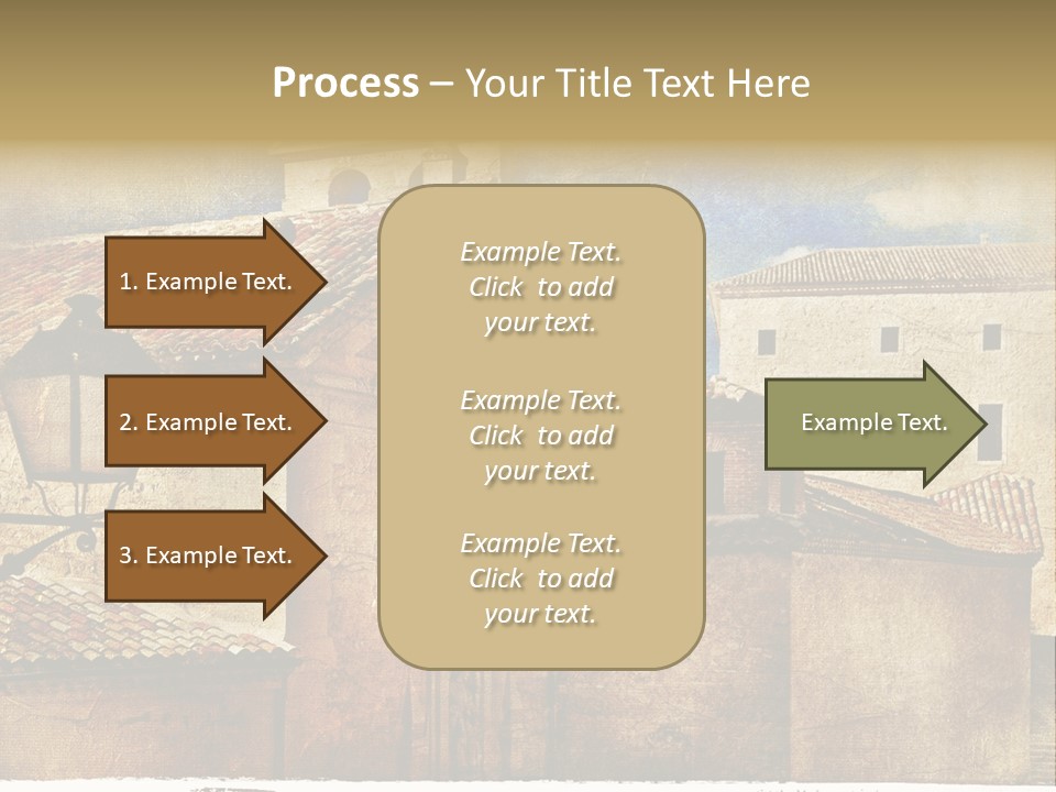 Paint Travel Outdoor PowerPoint Template