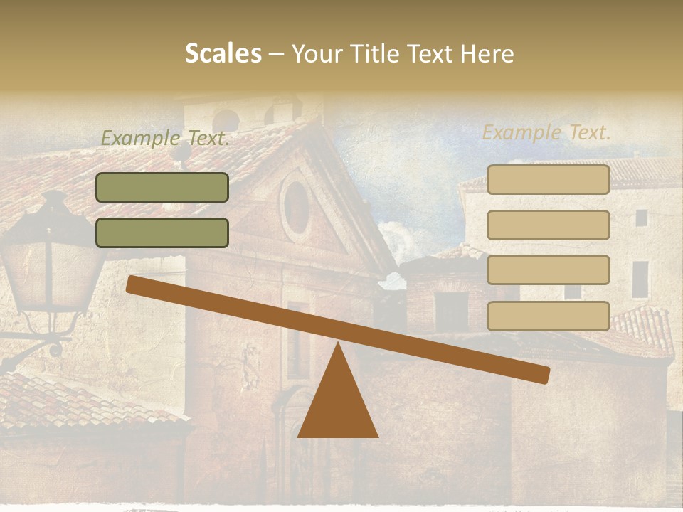 Paint Travel Outdoor PowerPoint Template