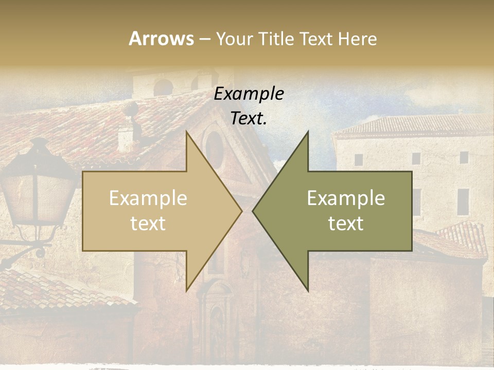 Paint Travel Outdoor PowerPoint Template