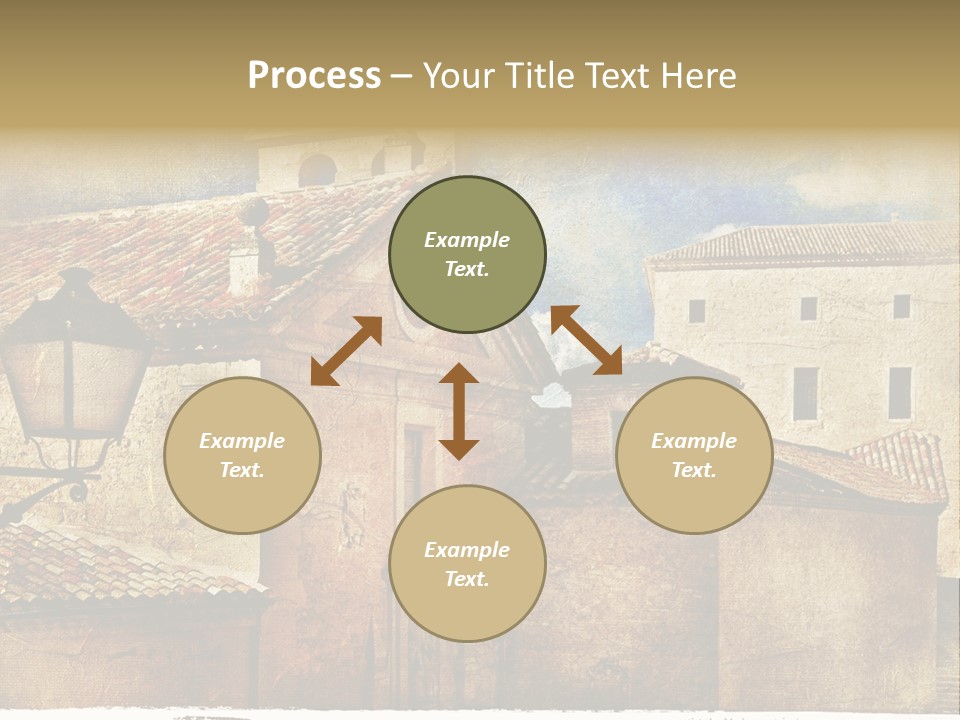 Paint Travel Outdoor PowerPoint Template