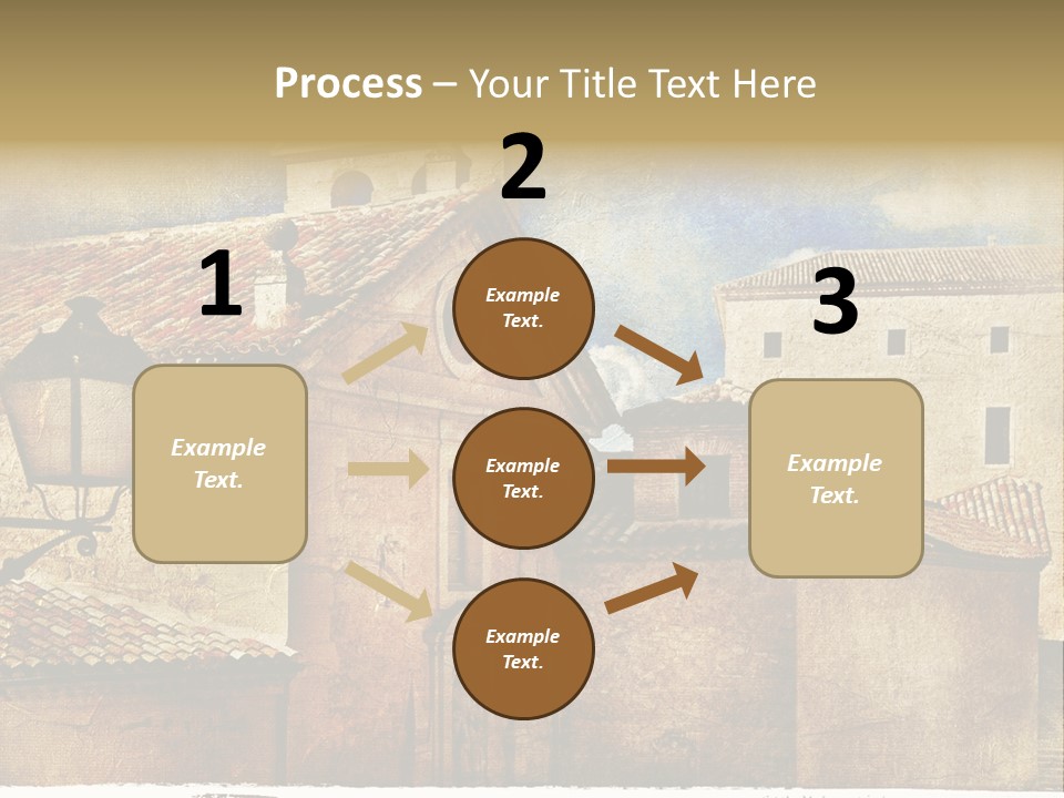 Paint Travel Outdoor PowerPoint Template