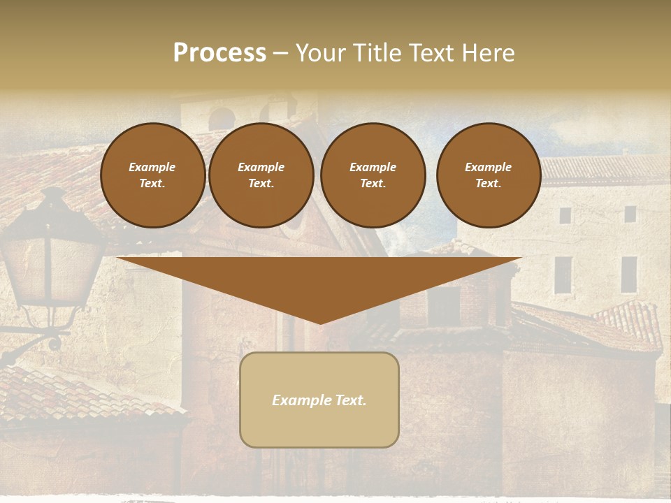 Paint Travel Outdoor PowerPoint Template