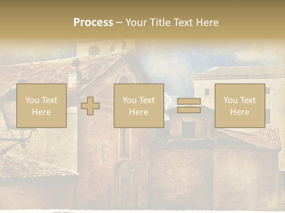Paint Travel Outdoor PowerPoint Template