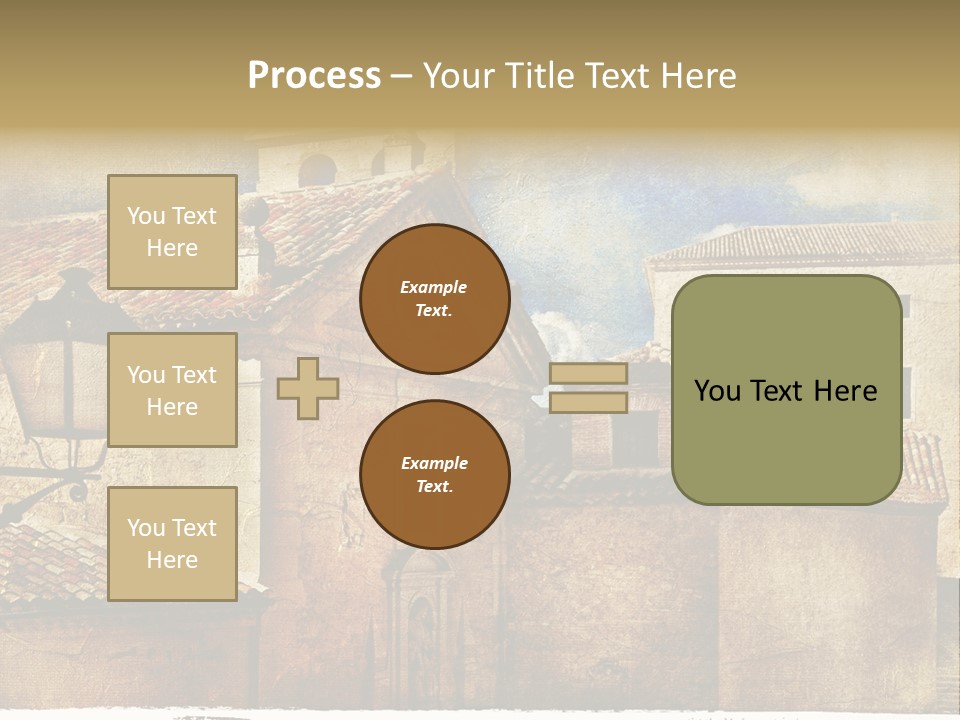 Paint Travel Outdoor PowerPoint Template