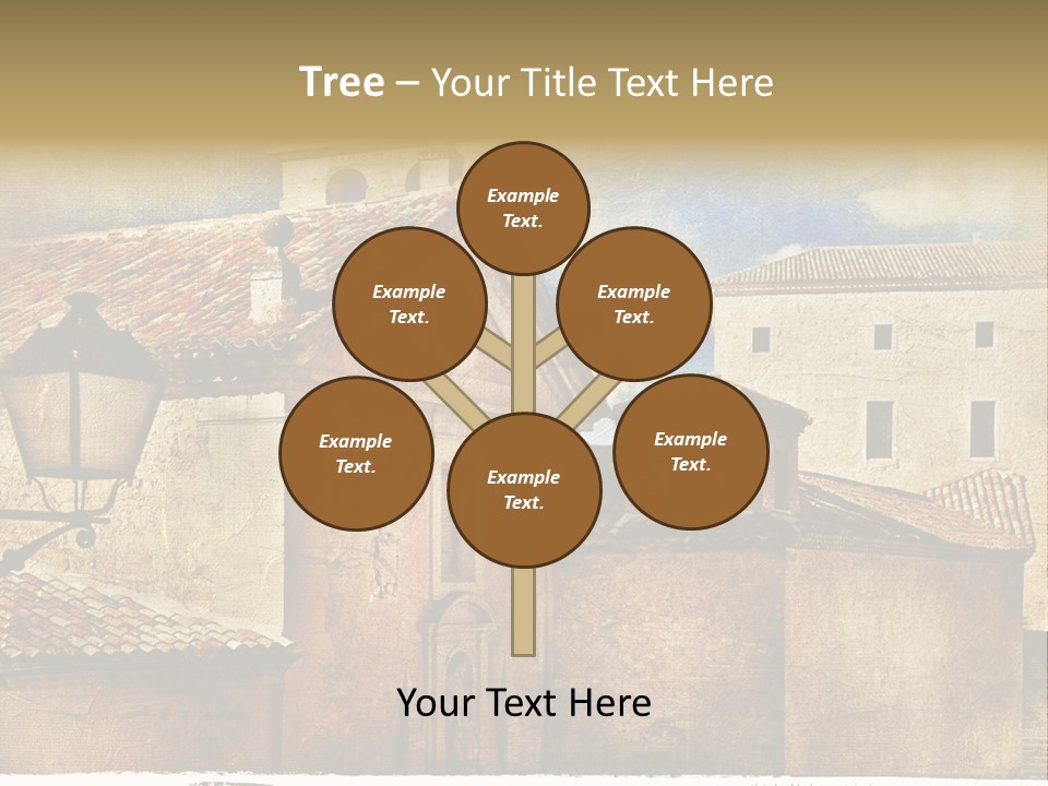 Paint Travel Outdoor PowerPoint Template