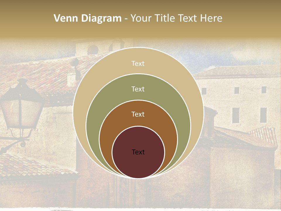 Paint Travel Outdoor PowerPoint Template