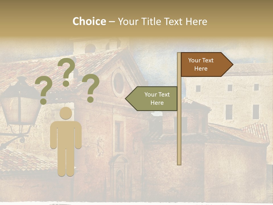 Paint Travel Outdoor PowerPoint Template