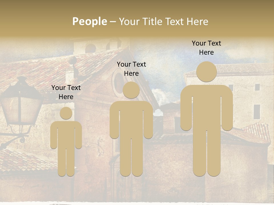 Paint Travel Outdoor PowerPoint Template