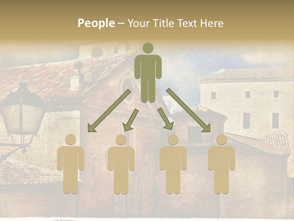 Paint Travel Outdoor PowerPoint Template