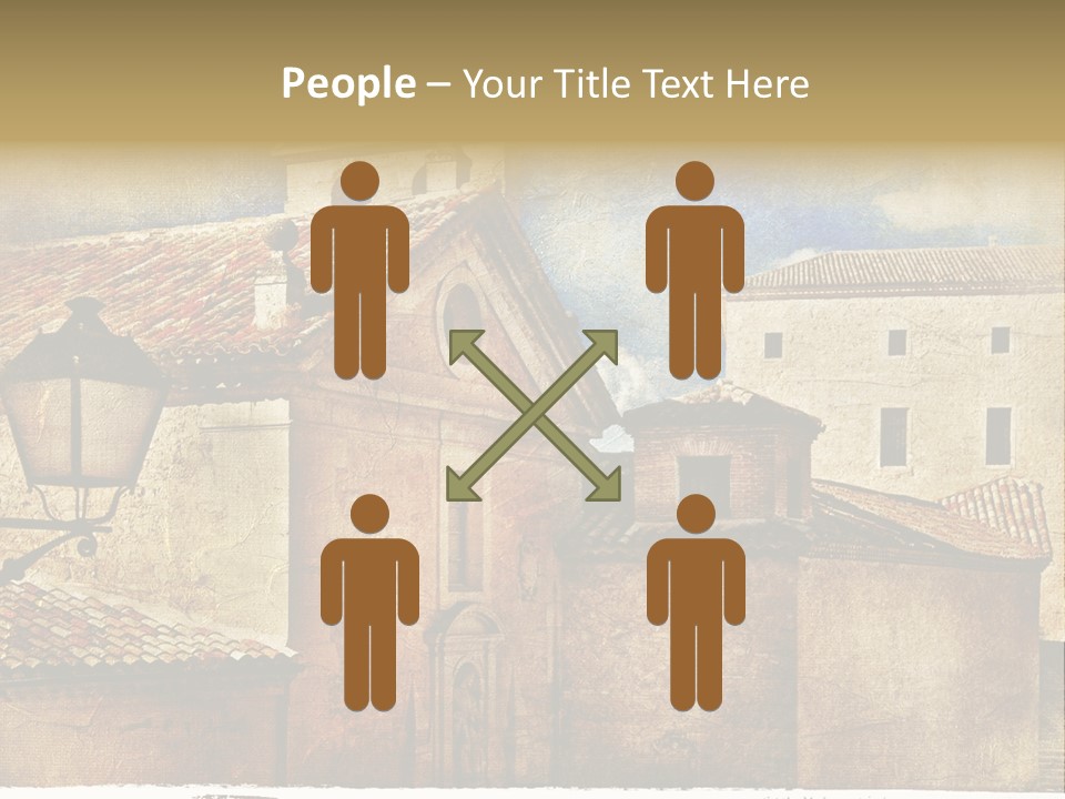 Paint Travel Outdoor PowerPoint Template