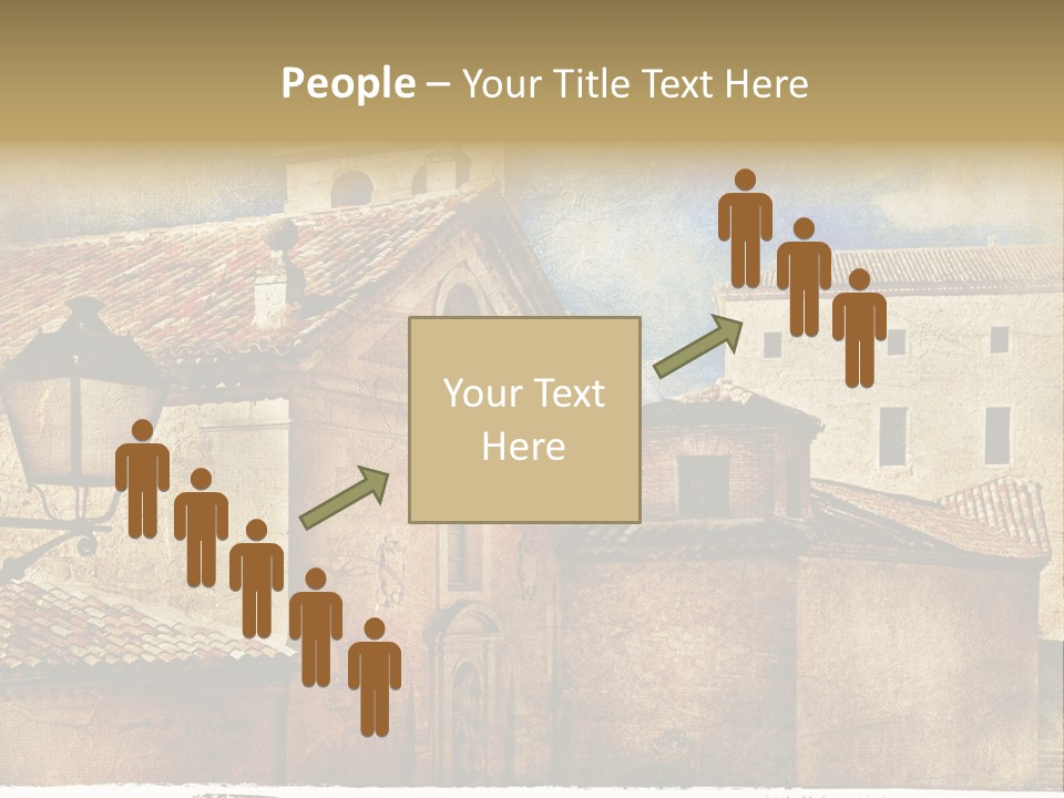 Paint Travel Outdoor PowerPoint Template