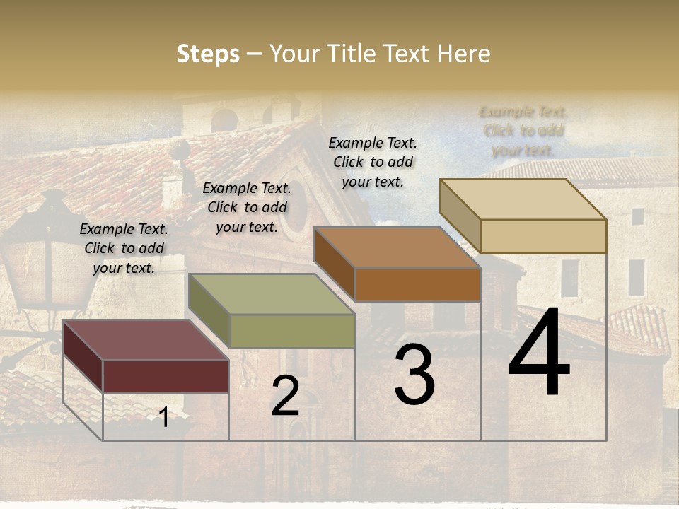 Paint Travel Outdoor PowerPoint Template