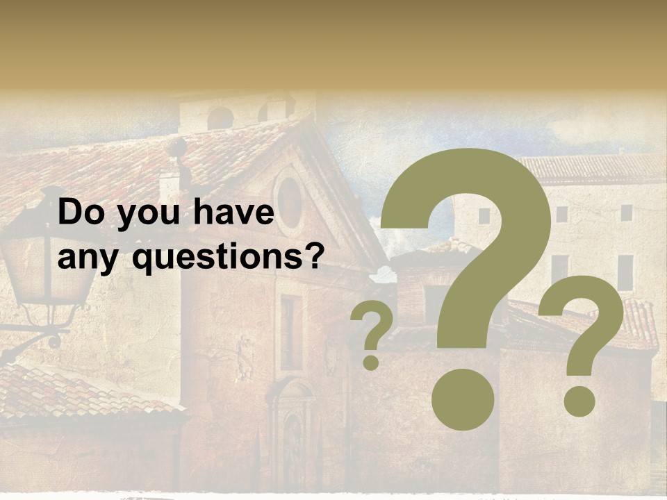 Paint Travel Outdoor PowerPoint Template