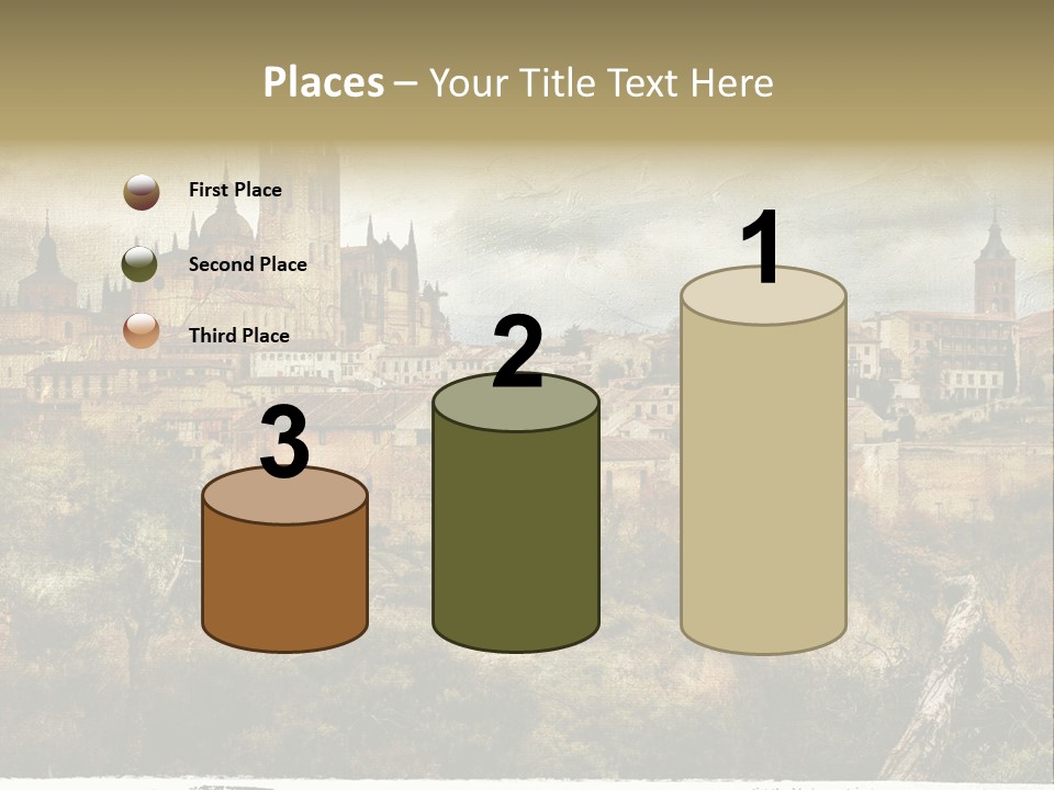 Artistic Medieval Summer PowerPoint Template