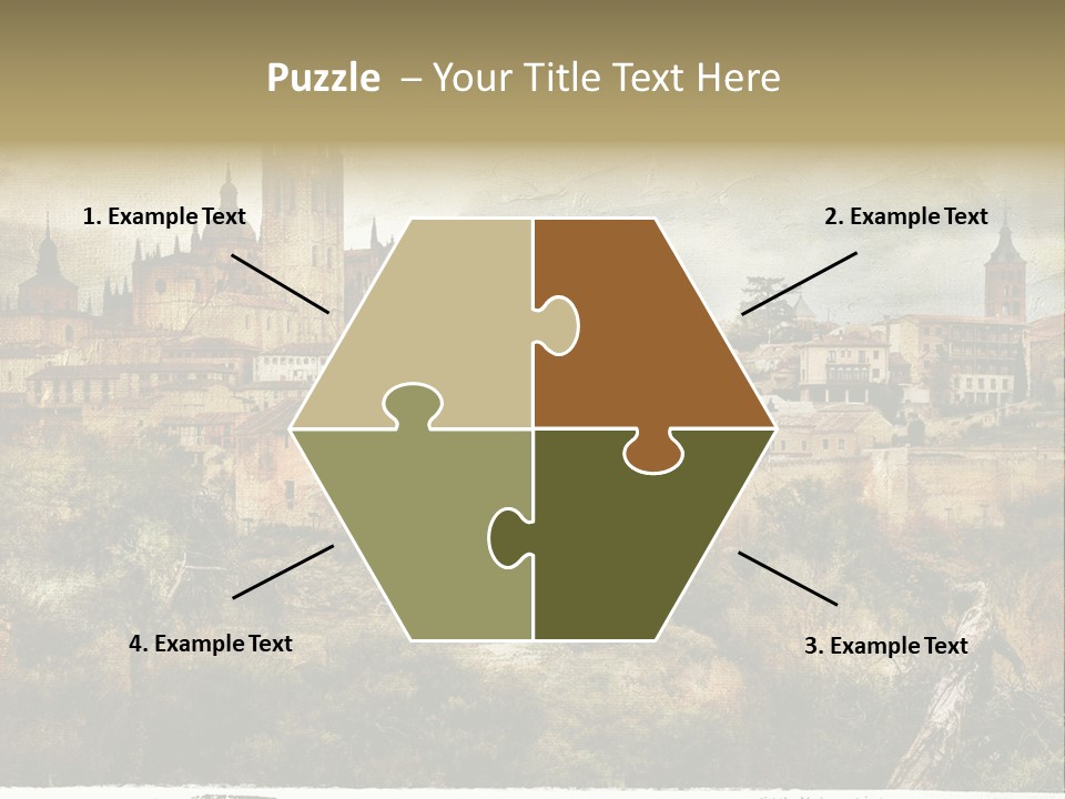 Artistic Medieval Summer PowerPoint Template