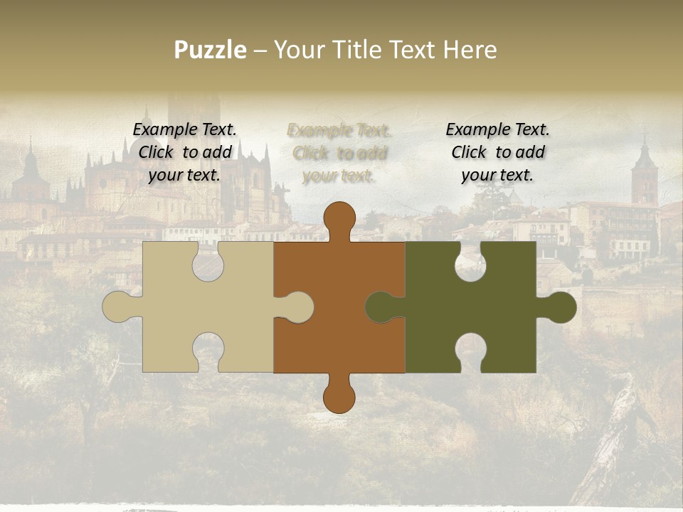 Artistic Medieval Summer PowerPoint Template