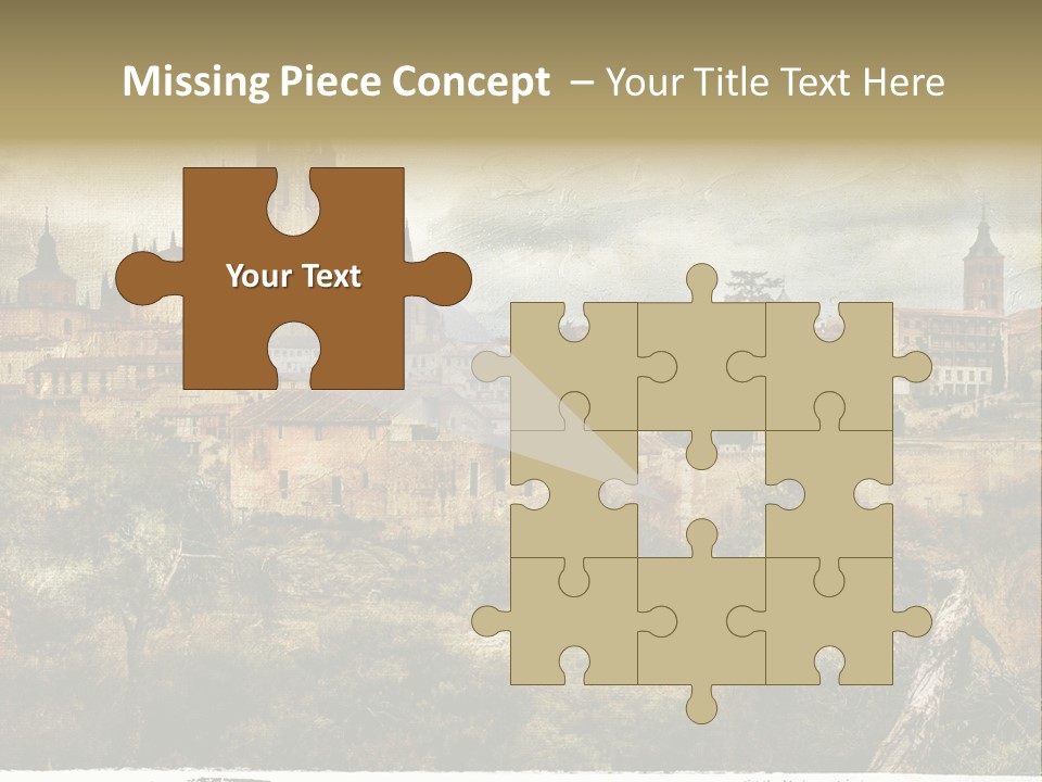 Artistic Medieval Summer PowerPoint Template